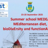 Summer School MEDEA MEditerranean diet, bioDivErsity and functionAI food