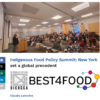 Best4Food at the Indigenous Food Policy Summit: New York set a global precedent.